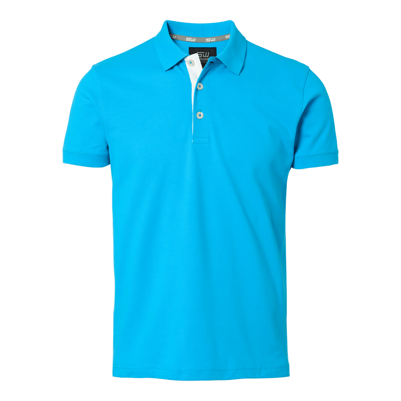 Morris Polo Blue - Suomen Brodeeraus