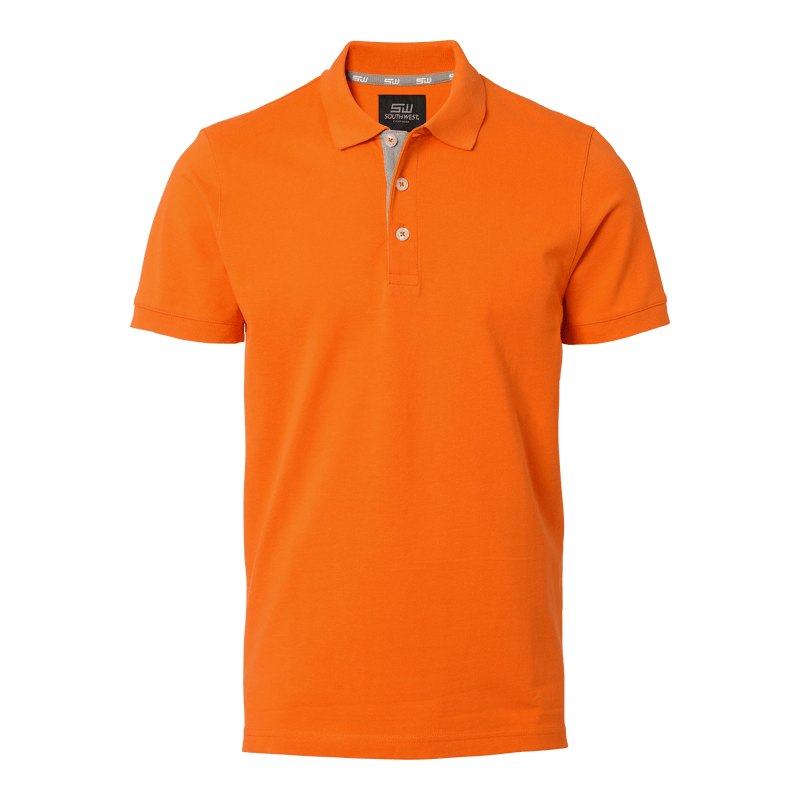 Morris Polo Orange - Suomen Brodeeraus