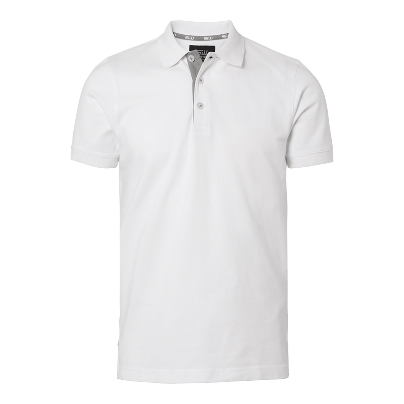 Morris Polo White - Suomen Brodeeraus