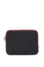 NEOPREN COMPUTERCASE BLACK / RED - Suomen Brodeeraus