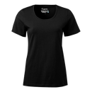 Nora T-shirt w Black - Suomen Brodeeraus