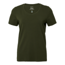 Nora T-shirt w Green - Suomen Brodeeraus
