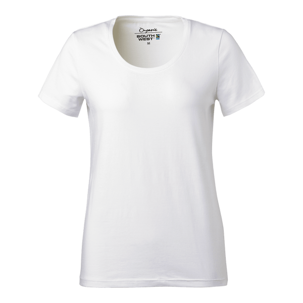 Nora T-shirt w White - Suomen Brodeeraus