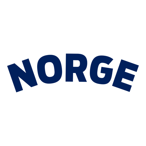 Norge - Text Blue NO Point - of sale Black ONE SIZE - Suomen Brodeeraus