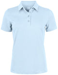 Oceanside Stretch Polo Ladies Heaven Blue 2XL - Suomen Brodeeraus