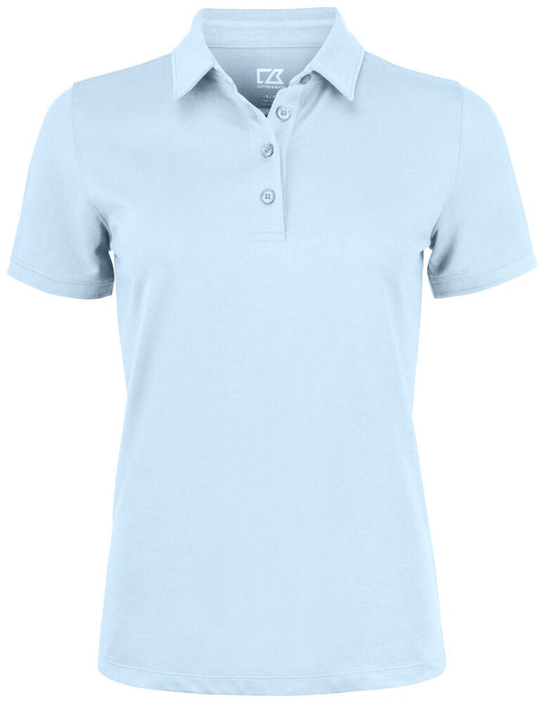 Oceanside Stretch Polo Ladies Heaven Blue 2XL - Suomen Brodeeraus