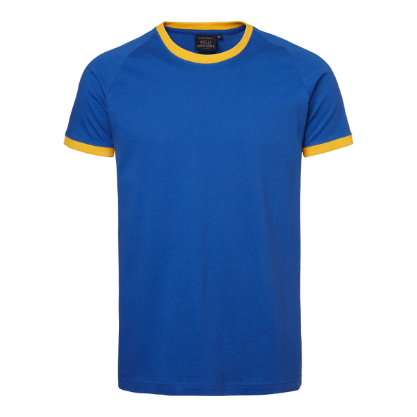 Ohio T-shirt Lt Royal/Yellow - Suomen Brodeeraus