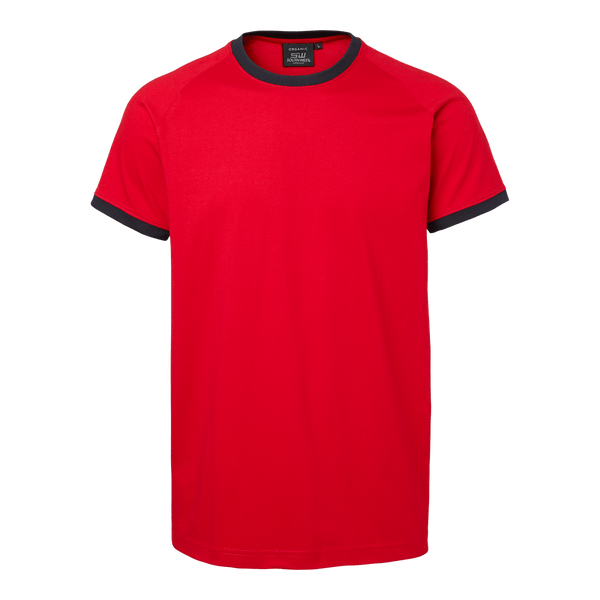 Ohio T-shirt Red/Navy - Suomen Brodeeraus