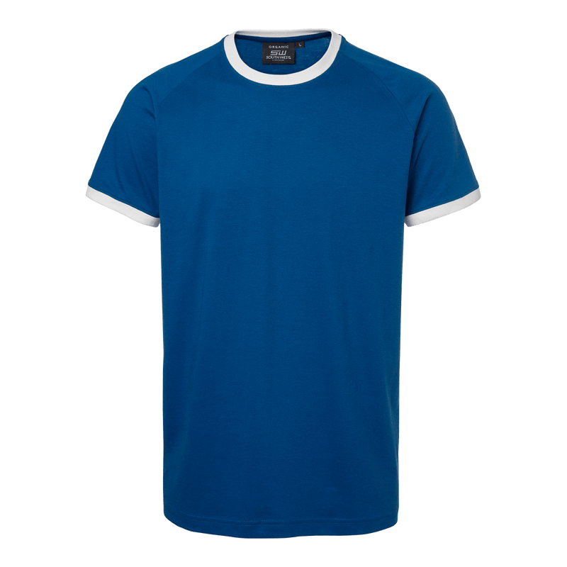 Ohio T-shirt Royal/White - Suomen Brodeeraus