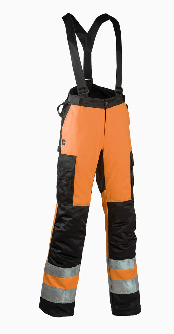 Safety winter bib pants