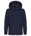 Padded Hoody Softshell JR DkNavy - Suomen Brodeeraus