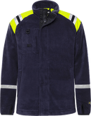 Palosuojattu Flamestat fleecetakki 4073 ATF Tummansininen - Suomen Brodeeraus