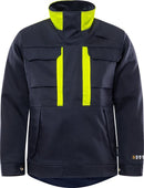 Palosuojattu takki, hitsaus 4077 WEL Tummansininen/Neonkeltainen - Suomen Brodeeraus