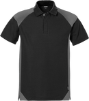 Pikeepaita 7047 PHV Musta/harmaa - Suomen Brodeeraus