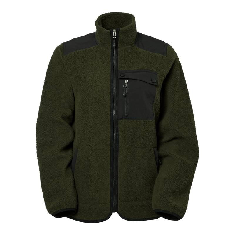 Polly Fleece w Green - Suomen Brodeeraus