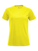 PREMIUM ACTIVE-T LADIES VIS YELLOW - Suomen Brodeeraus