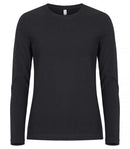 Premium Fashion - T lady LS Black - Suomen Brodeeraus