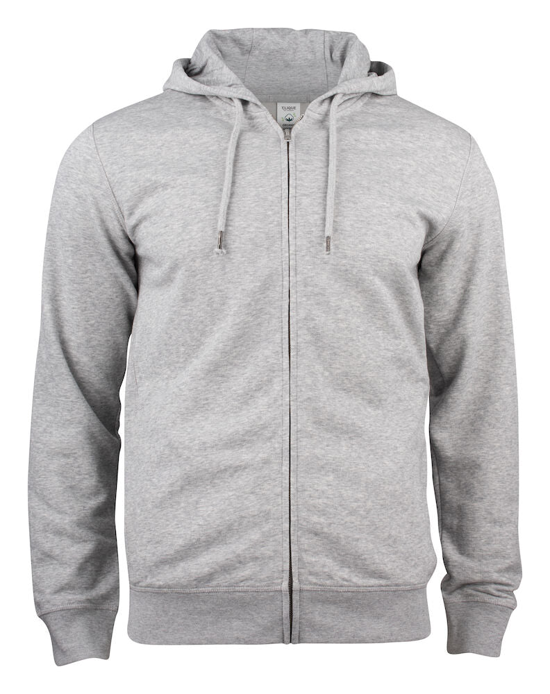 Premium OC Hoody FZ Grey Mel 4XL - Suomen Brodeeraus