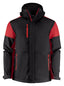 PRIME PADDED SOFTSHELL BLACK/ RED - Suomen Brodeeraus