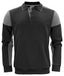 PRIME POLOSWEATER BLACK/ ANTHR - Suomen Brodeeraus