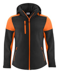 PRIME SOFTSHELL LADY BLACK/ ORANG - Suomen Brodeeraus