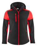 PRIME SOFTSHELL LADY BLACK/ RED - Suomen Brodeeraus