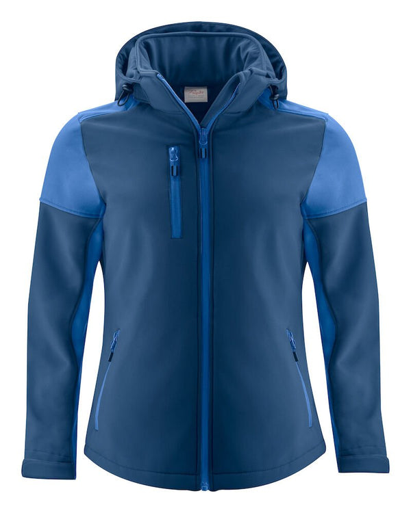 PRIME SOFTSHELL LADY NAVY/ KOBALT - Suomen Brodeeraus