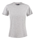 PRINTER HEAVY T LADIES GREY MELANGE - Suomen Brodeeraus