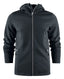 PRINTER LAYBACK HOODIE MEN BLACK - Suomen Brodeeraus