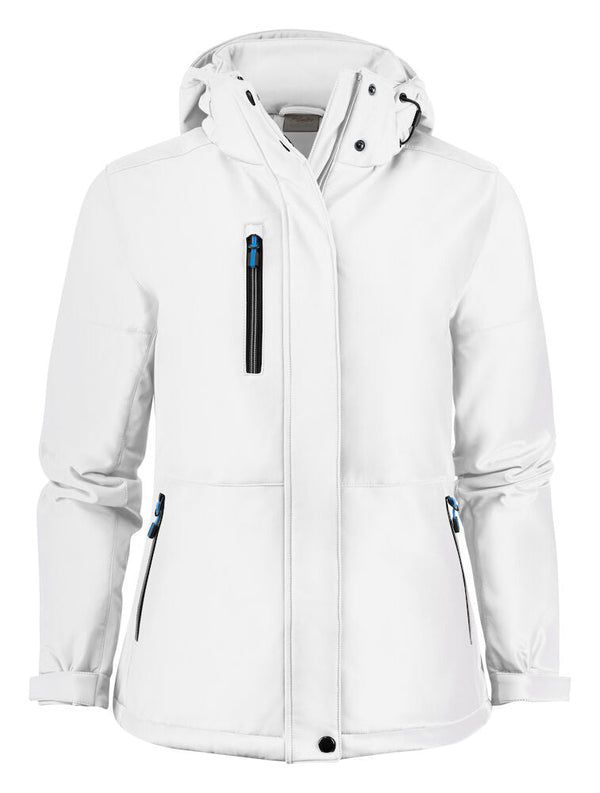 PRINTER OVERLANDING LADY JACKET WHITE - Suomen Brodeeraus