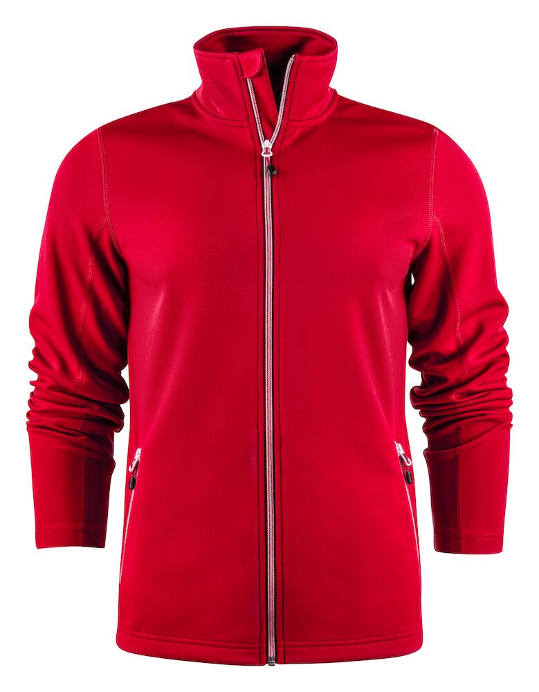 PRINTER POWERSLIDE ZIP JACKET MEN RED - Suomen Brodeeraus