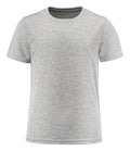 PRINTER RUN JUNIOR ACTIVE T - SHIRT GREY MELANGE 120 - Suomen Brodeeraus