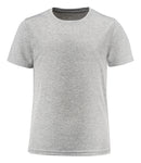 PRINTER RUN JUNIOR ACTIVE T - SHIRT GREY MELANGE 160 - Suomen Brodeeraus