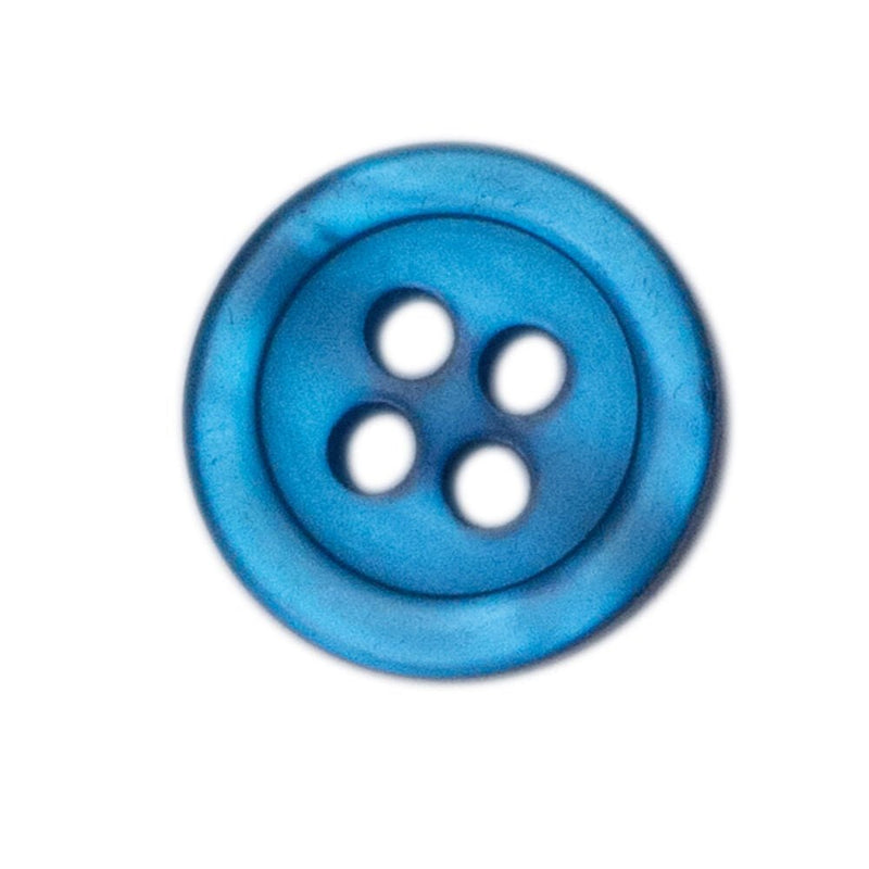 PRINTER SHIRT BUTTONS SMALL Blue One Size - Suomen Brodeeraus