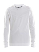 PRO CONTROL SEAMLESS JERSEY JR White - Suomen Brodeeraus