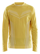 PRO CONTROL SEAMLESS JERSEY JR Yellow - Suomen Brodeeraus