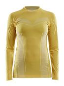 PRO CONTROL SEAMLESS JERSEY W Yellow - Suomen Brodeeraus