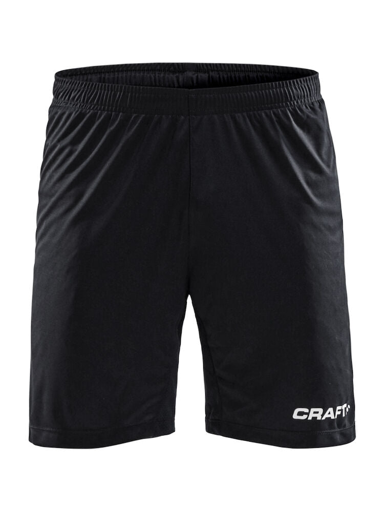 Progress Longer Shorts Contrast WB Black/white - Suomen Brodeeraus