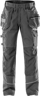 Rakentajan housut 2122 CYD Tummanharmaa - Suomen Brodeeraus