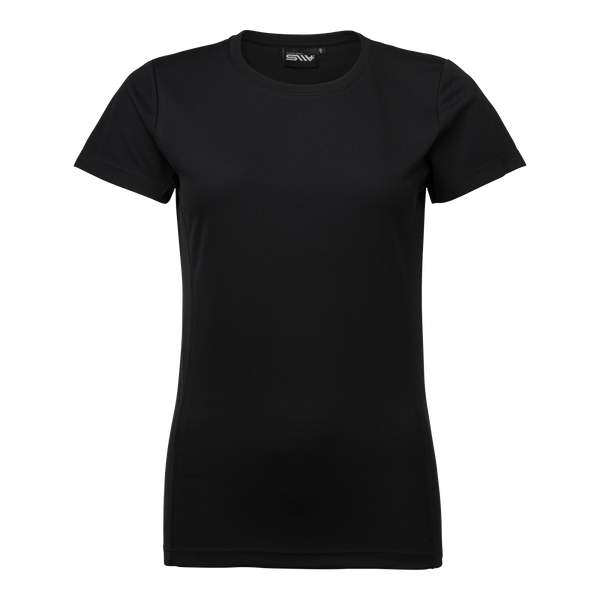 Roz T-shirt w Black - Suomen Brodeeraus