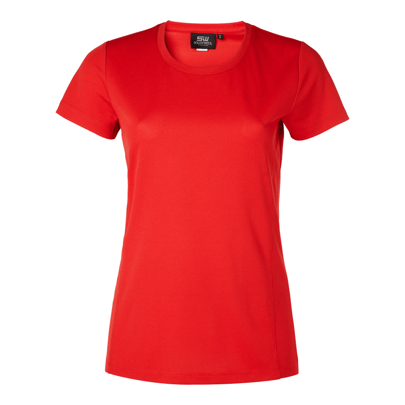 Roz T-shirt w Red - Suomen Brodeeraus