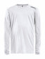 Rush LS Tee Jr White - Suomen Brodeeraus