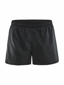 Rush Marathon Shorts Black - Suomen Brodeeraus