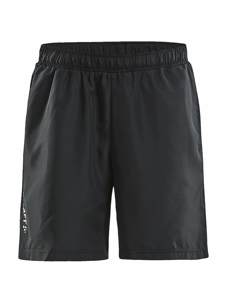 Rush Shorts Black - Suomen Brodeeraus