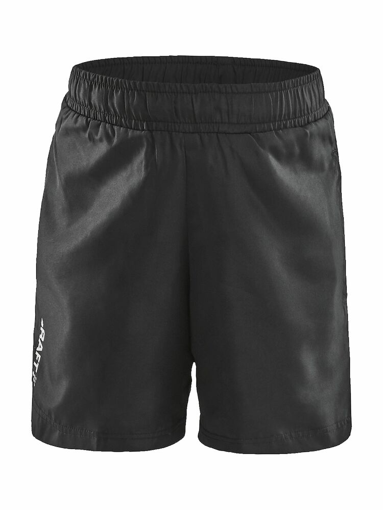 Rush Shorts Jr Black - Suomen Brodeeraus