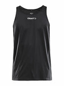 Rush Singlet Black - Suomen Brodeeraus