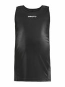 Rush Singlet Jr Black - Suomen Brodeeraus