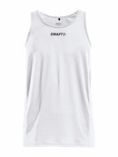 Rush Singlet White - Suomen Brodeeraus
