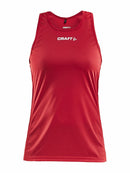 Rush Singlet women Bright red - Suomen Brodeeraus
