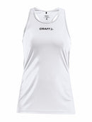 Rush Singlet women White - Suomen Brodeeraus